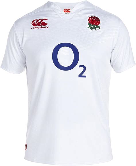 Canterbury England Home Pro Rugby Shirt - AW15 - L: Amazon.fr: Sports ...