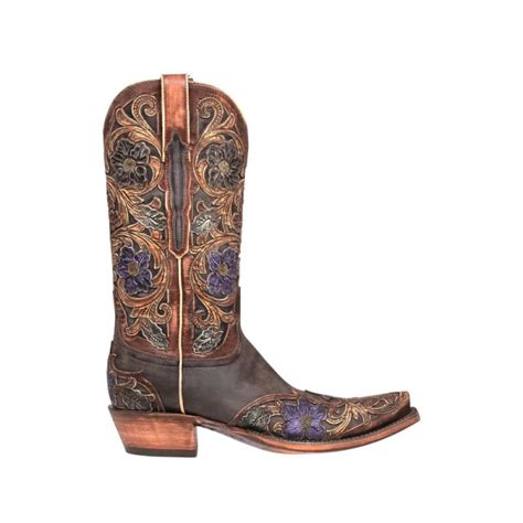 Lucchese Boots | Drea - Dark Brown + Natural [LcHA7tfb4zx] - $99.99 : Lucchese Boots - Lucchese ...