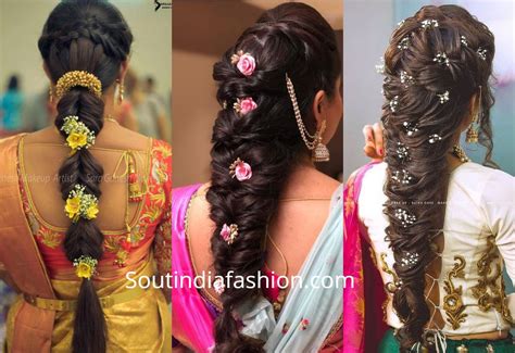 Top 10 South Indian Bridal Hairstyles For Weddings, Engagement etc ...