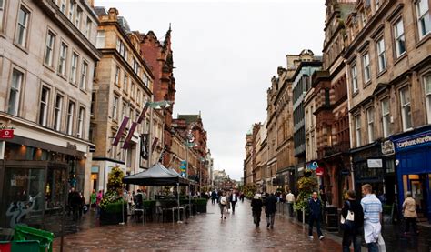 Buchanan Street, Glasgow in Scotland - Scotland Buchanan Street ...