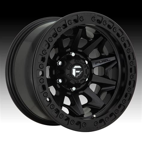 Fuel Covert Beadlock D114 Satin Black Custom Wheels Rims - D114 ...