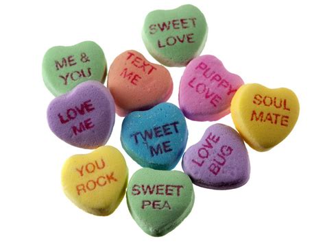 Best (and Worst) Candy Heart Sayings of All Time | Sweetheart candy ...