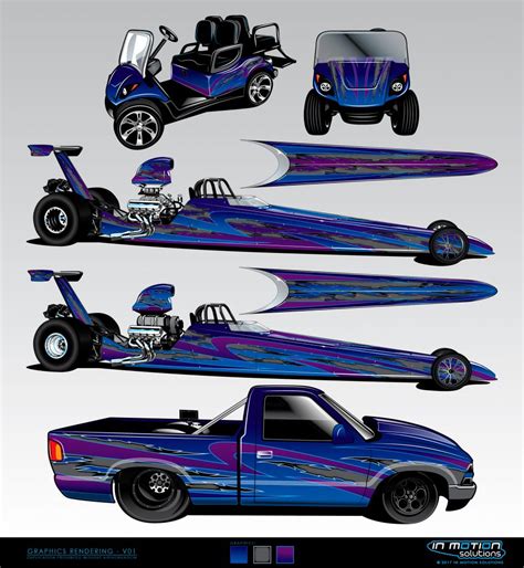 Drag Racing Graphics -In Motion Solutions