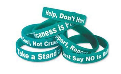 Custom Anti Bullying Wristbands | Bullying Awareness Bracelets