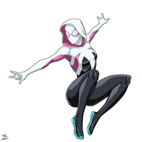 Ghost Spider (Gwen Stacy) by phil-cho on DeviantArt