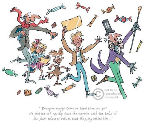 Quentin Blake Illustrations Charlie And The Chocolate Factory