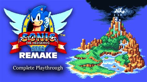 Sonic The Hedgehog SMS Remake - Complete Playthrough - YouTube