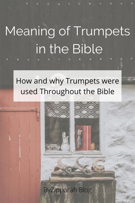 Meaning of Trumpets in the Bible – ByZipporah