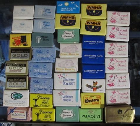 VINTAGE HOTEL MOTEL SOAP COLLECTION ADVERTISING LOT CANADA B.C. PALMOLIVE | Vintage hotels ...