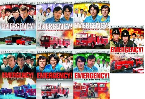 EMERGENCY! SEASON 1 2 3 4 5 6 + RESCUES New 27 DVD