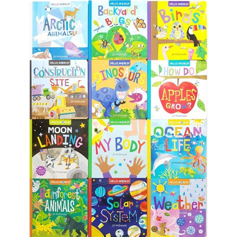 Hello World Non Fiction Board Book Series for Babies and Toddlers | Shopee Singapore