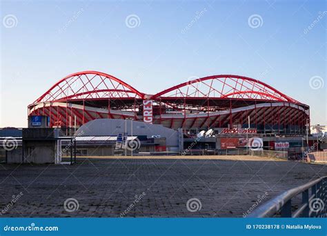 LISBON, PORTUGAL - January 4, 2020 : Stadium and Sport Lisbon E Benfica ...