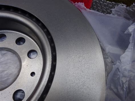 Is this new brake disc (rotor) acceptable? - Motor Vehicle Maintenance ...