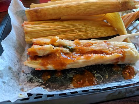 Tamales with Salsa from Rosa's Tamales in Chicago : r/SalsaSnobs