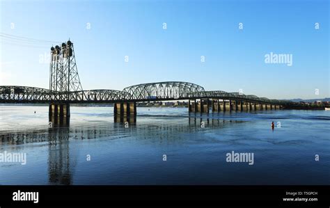 Portland vancouver interstate bridge hi-res stock photography and ...