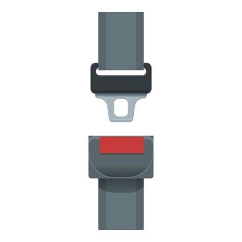 Safety belt icon cartoon vector. Car seat 14317300 Vector Art at Vecteezy