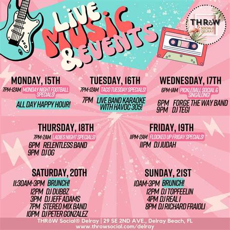 Live Music & More – Palm Beaches – WeekendBroward-PalmBeach