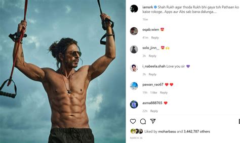 Shah Rukh Khan's trainer reveals how actor worked for those Pathaan abs ...