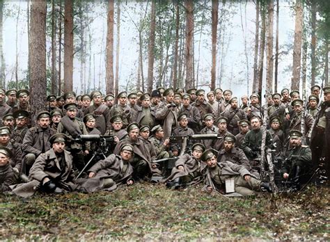 Captivating Colorized Portraits of Russian Fighters In World War 1 - Flashbak | Colorized photos ...