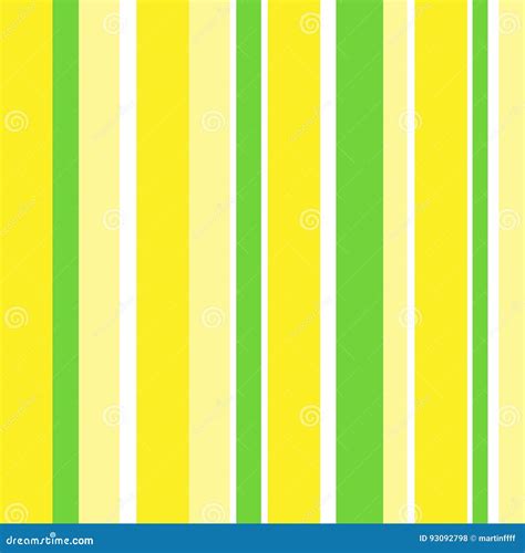 Yellow Green and White Vertical Stripes Seamless Pattern Stock Vector - Illustration of textile ...