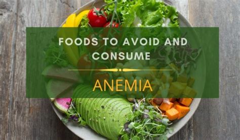 Diet Plan for Anemia - Healthy Diet For Anemia