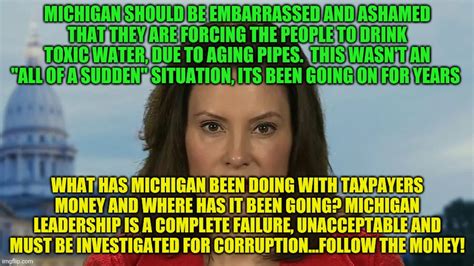 Democrat Michigan Governor Gretchen Whitmer - Imgflip