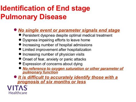 End stage COPD - Meeting Patients' Challenges