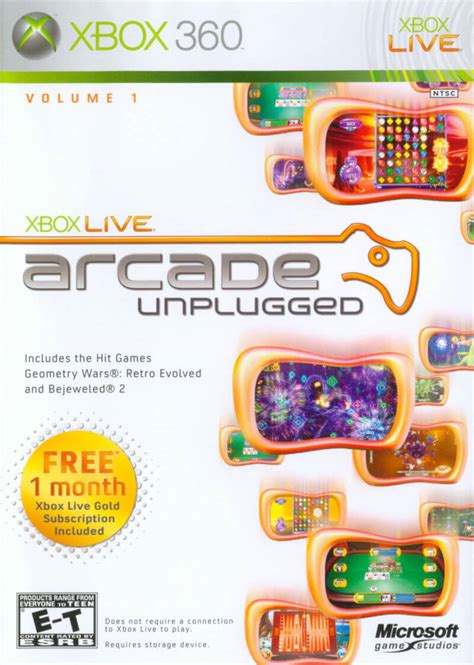 Xbox Live Arcade Unplugged: Volume 1 ROM & ISO - XBOX 360 Game