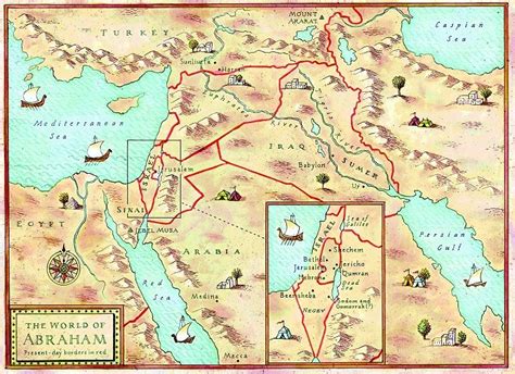 Biblical Maps Abraham images | Bible study tools, Map, Bible dictionary