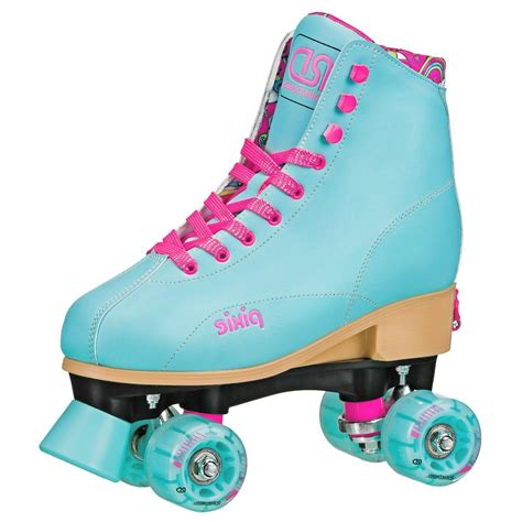 Roller Derby Blue Pink Roller Skates girls adjustable