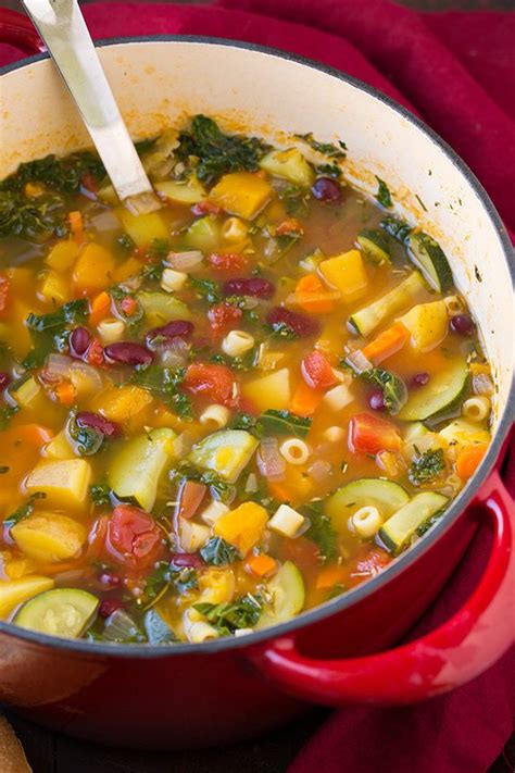 Autumn Minestrone Soup - Cooking Classy