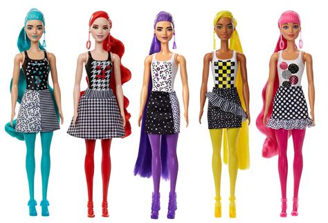 New Barbie Color Reveal Monochrom dolls and pets - YouLoveIt.com