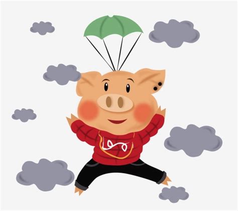 Pig Year Vector PNG Images, 2019 Year Of The Pig Year Of The Pig 2019, Pig, Sky, Cloud PNG Image ...