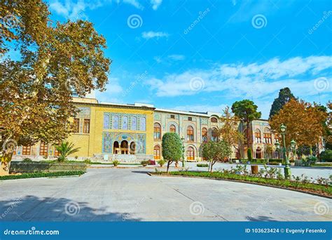 Discover Golestan Palace and Its Gardens, Tehran Stock Photo - Image of architecture, floral ...