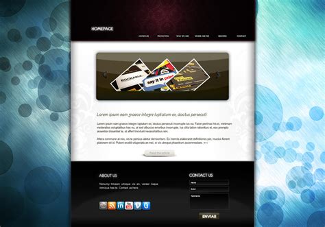 Fast Website Design w Template by vdesigner on DeviantArt