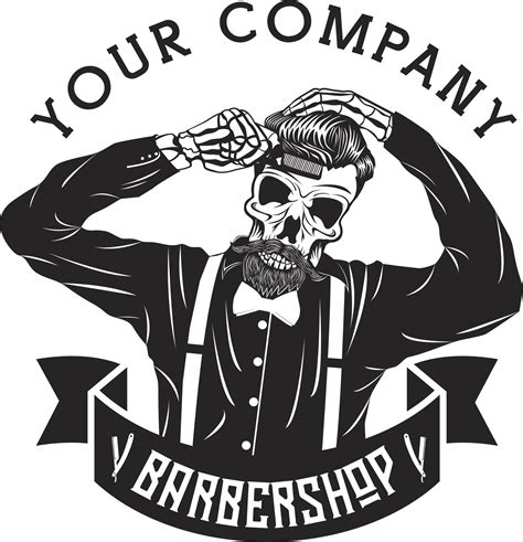 Barbershop Logo Design Free Vector cdr Download - 3axis.co