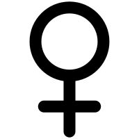 female symbol Icon - Free PNG & SVG 579658 - Noun Project