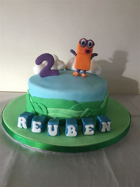 CBeebies Numberblocks cake Second Birthday Ideas, Happy 5th Birthday ...