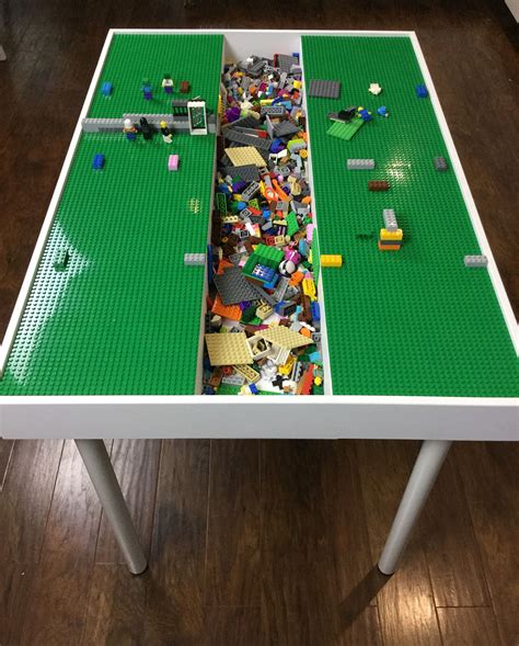 Kids Lego Table with storage, duplo table, lego table, thequeenofgames ...