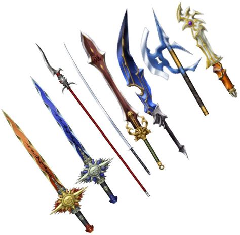 Fantasy weapons, Final fantasy weapons, Final fantasy art