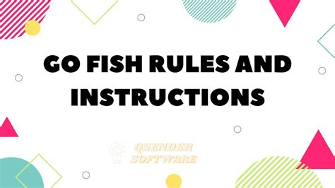 Go Fish Rules and Instructions (Guide) - Spoids Game