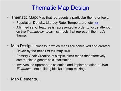 PPT - Thematic Map Design PowerPoint Presentation, free download - ID ...