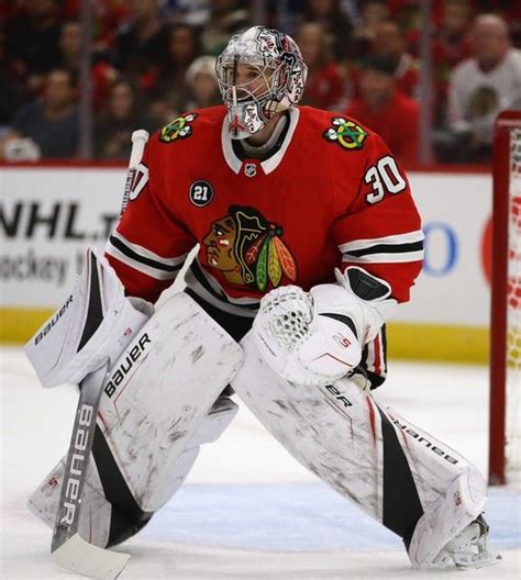 Chicago Blackhawks' Cam Ward Blackhawks Hockey, Chicago Blackhawks ...