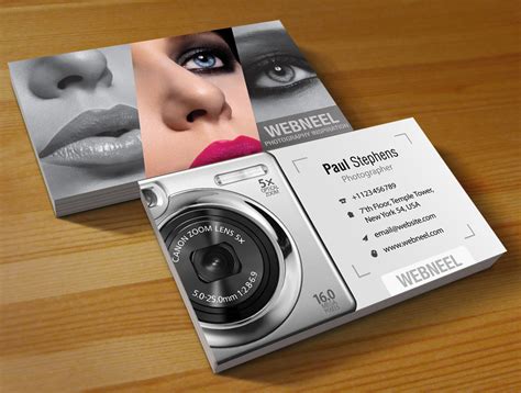 12+ Best Photography Visiting Card Templates Psd, Photography Courses ...