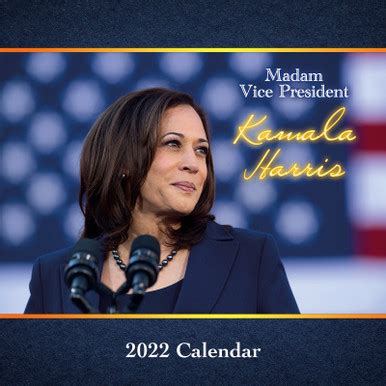 2022 Kamala Harris - Madame Vice President - Wall Calendar - Artisan ...