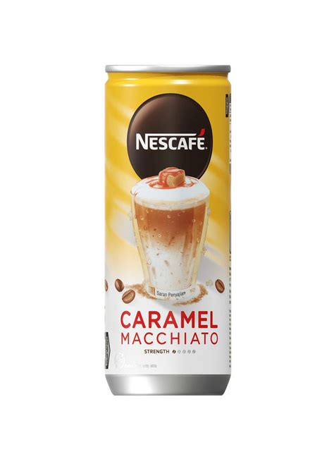 Nescafe Coffee Drink Caramel Macchiato 220mL | Klik Indomaret