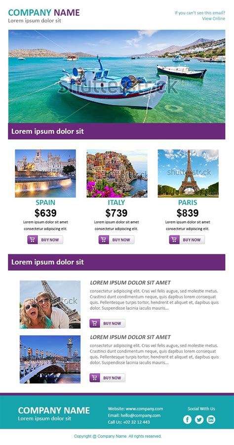 Email Newsletter Examples, Business Email Templates Sample | Email template business, Email ...