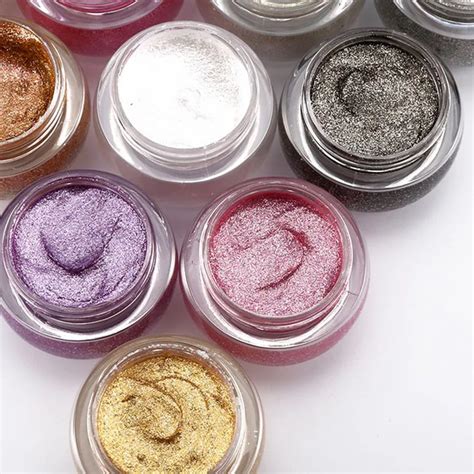 2017 new Single Color Eye Shadow Gel Eyes Makeup Glitter Nude Eyeshadow 16 Color EyeShadow ...