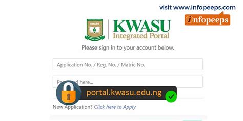 KWASU Student Portal | Login