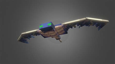 Minecraft-Phantom - 3D model by TR1STAN (@TR1STAN_) [1af8ac6] - Sketchfab